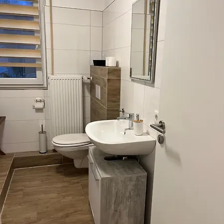 Wunderschoene Ferienwohnung Mit Balkon Auf Dem Bauernhof Greven Esterno foto